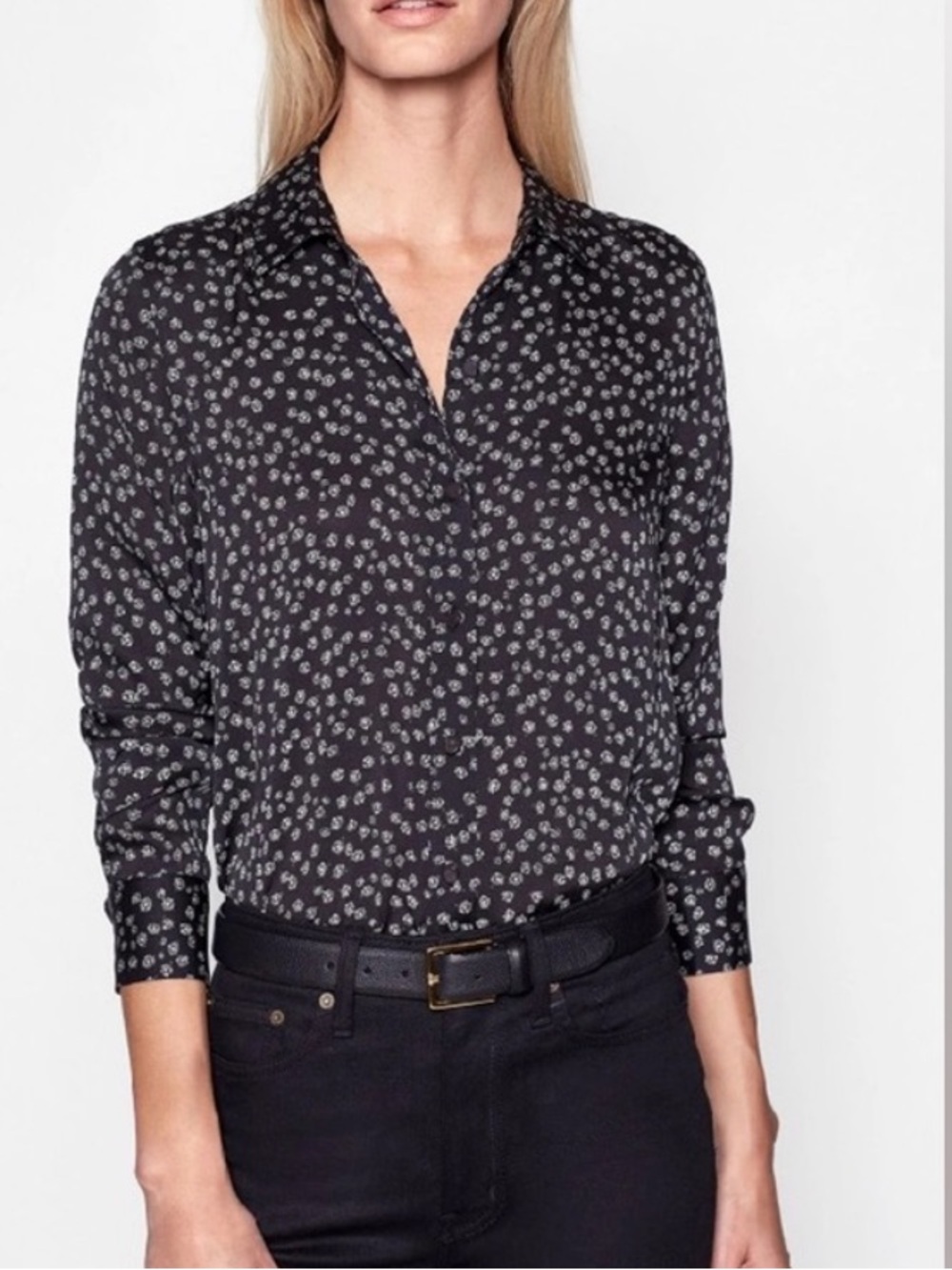 Equipment femme
Size S Long Sleeve Silk Top